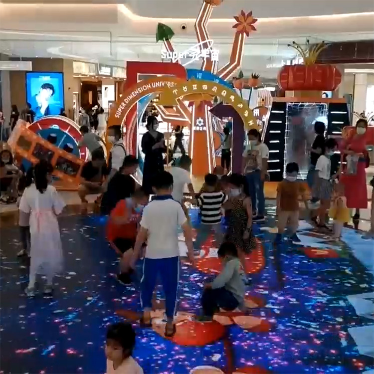 Large Children's Amusement City LED Inte