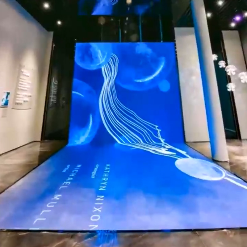 P2 exhibition hall led immersive experie