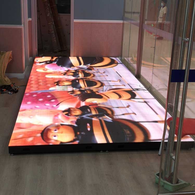 LED interactive ground display screen fo