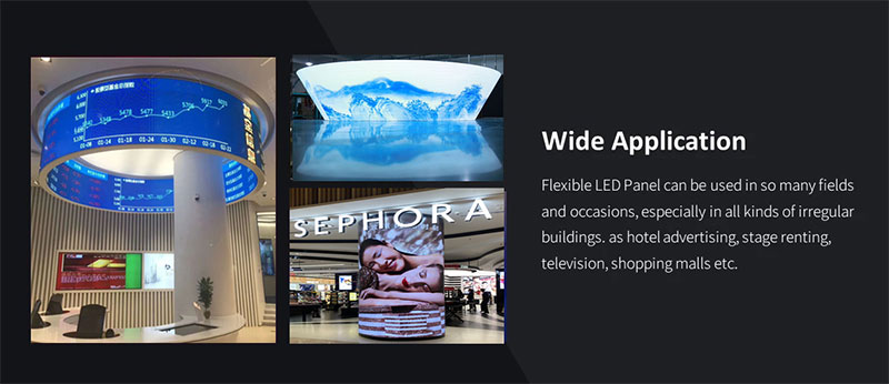 Column Creative Sphere Flexible Led Display Screen