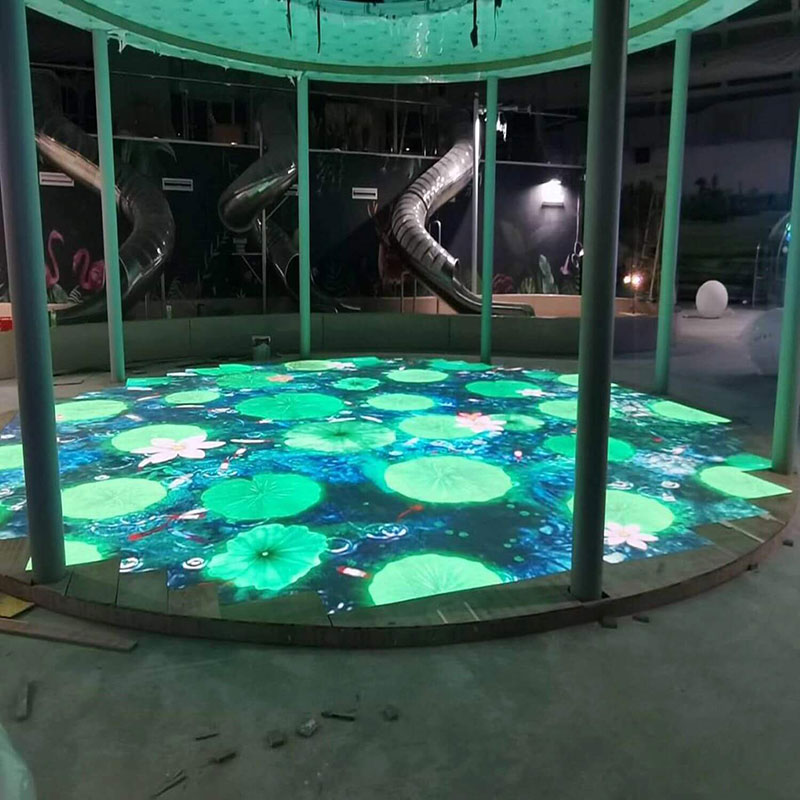 Indoor LED dance floor screen video wall