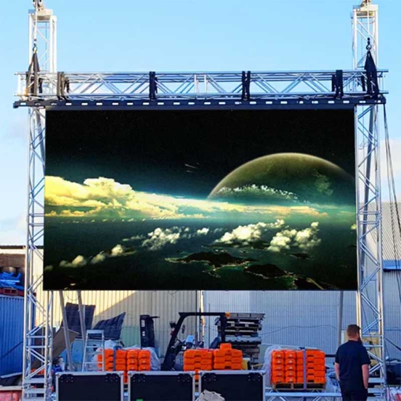 Soft Module LED display screen rental fa