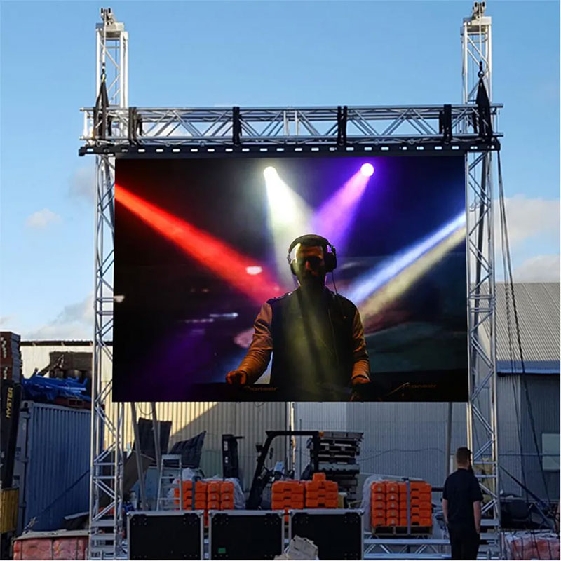 Events LED display screen hired Solution