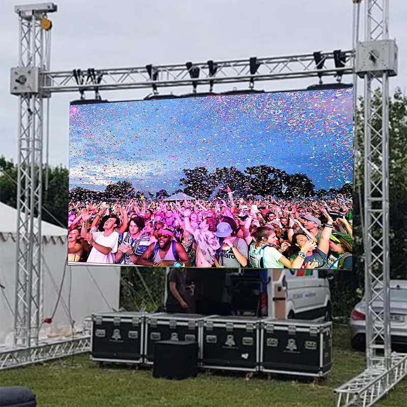 Amusement LED display screen rental comp