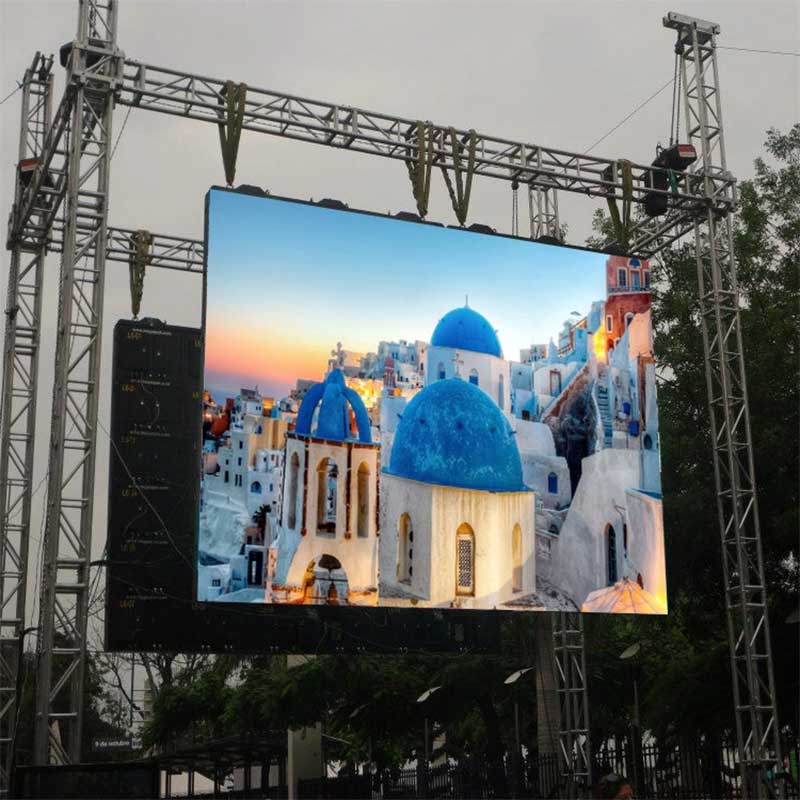 Cheap LED display screen rental cost in 